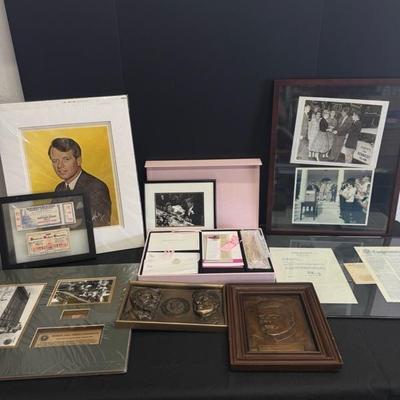 Lot 111 memorabilia pictures, stationary