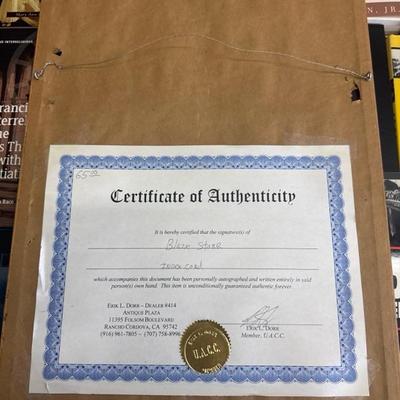 Lot 111 memorabilia pictures, stationary