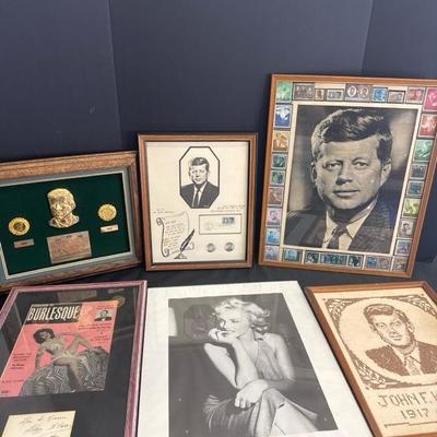 Lot 111 memorabilia pictures, stationary