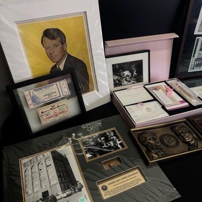 Lot 111 memorabilia pictures, stationary