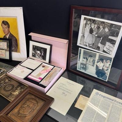 Lot 111 memorabilia pictures, stationary