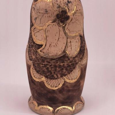 Handmaid wooden Matryoshka doll