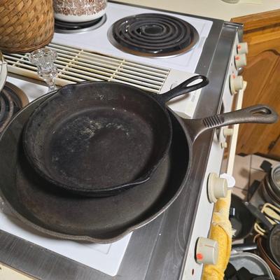 Cast iron skillets
