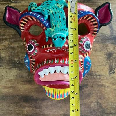 Diablo Mexican pottery mask