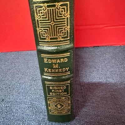 Lot 152 signed first edition America back on track by Edward Kennedy