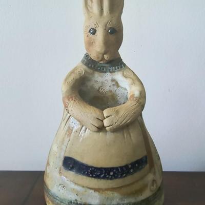 Vintage Easter bunny egg holder