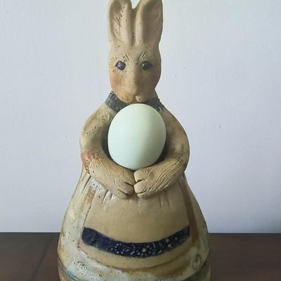 Vintage Easter bunny egg holder