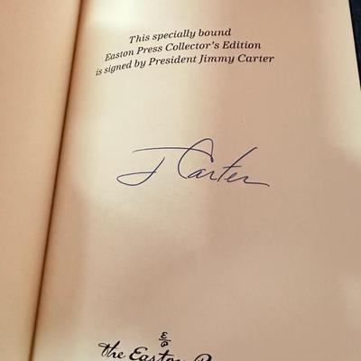 Lot 154 keeping the faith signed edition by Jimmy Carter