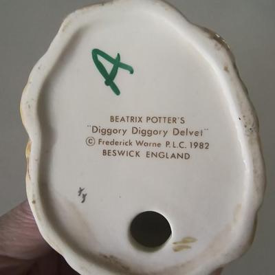 Beatrix Potter Diggory Diggory Delvet figurine