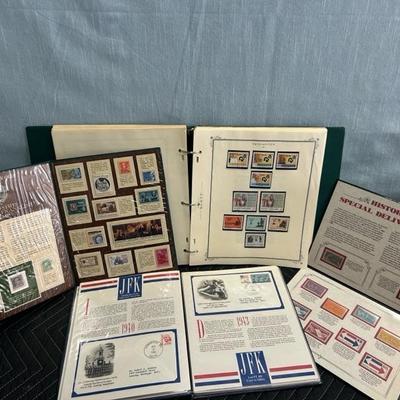 Lot 140 stamp/ book lot