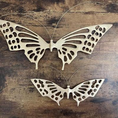 Brass butterflies, 2