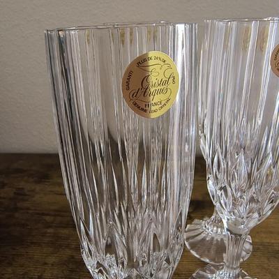 Cristal D'arques - pitcher and 4 glasses