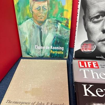 Lot 159 Kennedy book collection