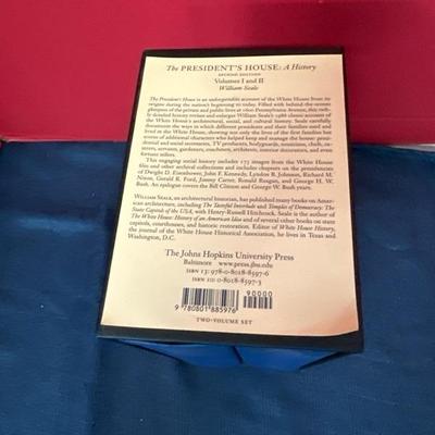 Lot 160 the president’s house a history second edition, volume one and two
