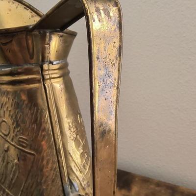 Vintage brass pitcher