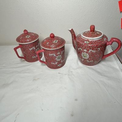 Lot 466 Oriental Tea Set