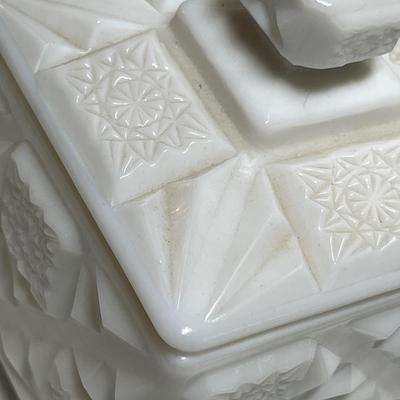 Lot 477 Westmoreland Milk Glass
