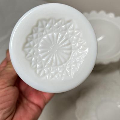 Lot 477 Westmoreland Milk Glass