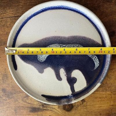 Abstract artisan plate
