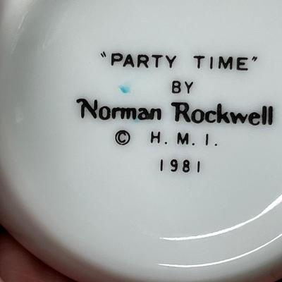 Lot 485 Norman Rockwell Mugs