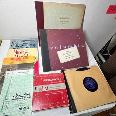 Lot 488 Records & Sheet music
