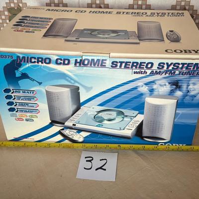New in Box Stereo System