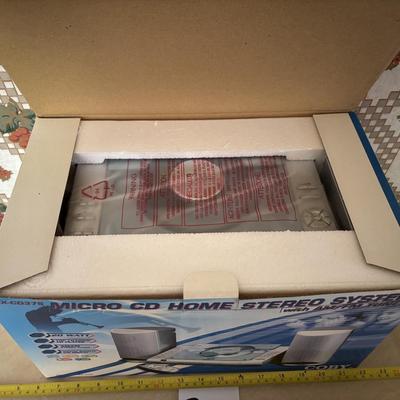 New in Box Stereo System