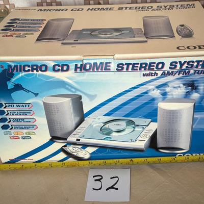 New in Box Stereo System
