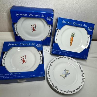 Lot 504 Strawberry Street Dessert Plates