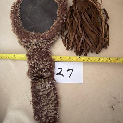 Vintage Cap and Pouch