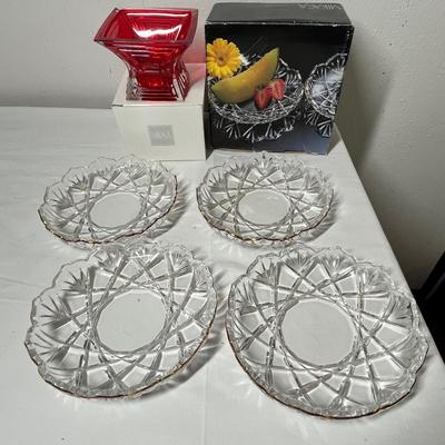 Lot 507 Mikasa Glass