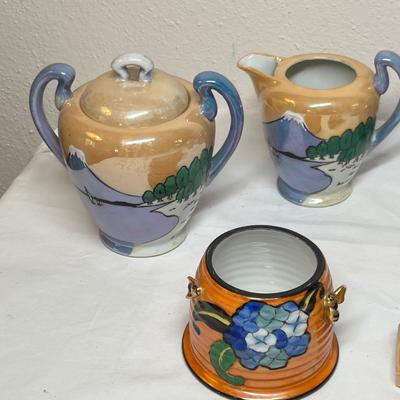 Lot 508 Japan Luster Ware items