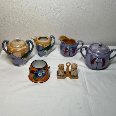 Lot 508 Japan Luster Ware items