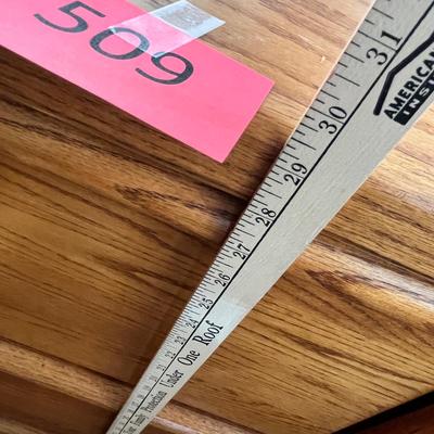 Lot 509 Oak File Cabinet