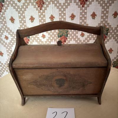 Vintage Sewing Box