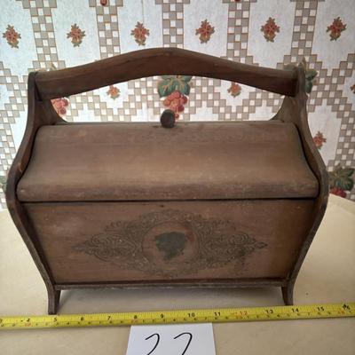Vintage Sewing Box