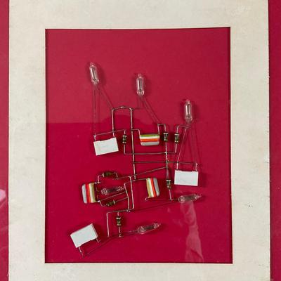 M257 Framed Electronic Art