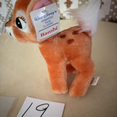 Vintage Walt Disney Bambi Plush