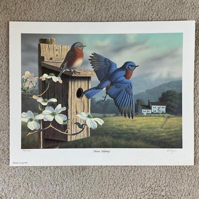 M261 Signed Ronald J. Lovque "House Hunting" #996/1000 Print