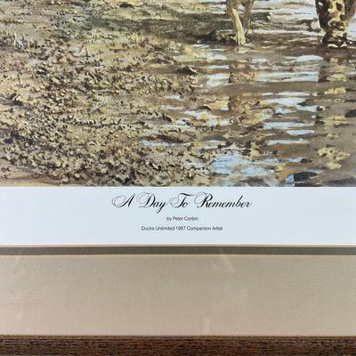 M263 Framed Print By Peter Corbin "A Day To Remember" #1935/4500