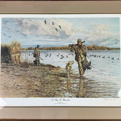 M263 Framed Print By Peter Corbin "A Day To Remember" #1935/4500