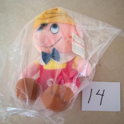 Vintage Walt Disney Pinocchio Plush