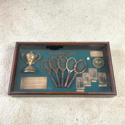 M266 Vintage "The History Of The Tennis Racket" Box