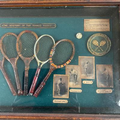 M266 Vintage "The History Of The Tennis Racket" Box