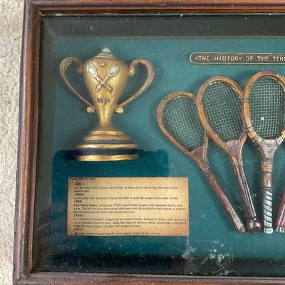 M266 Vintage "The History Of The Tennis Racket" Box