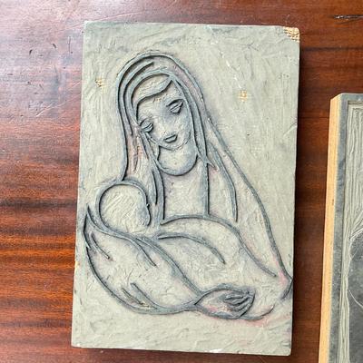 M268 Carved Wood Blocks For Printing