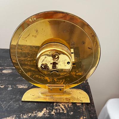 M270 Sheffield De Luxe Desk Clock AS IS