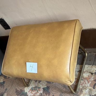 Vintage Adjustable Foot Stool