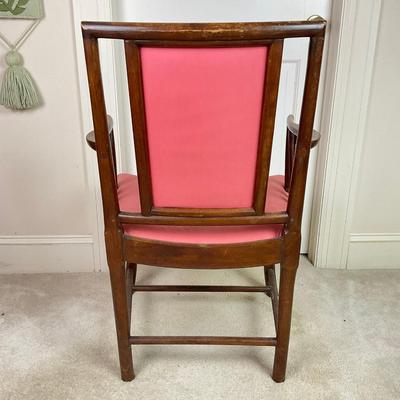 M276 Two Georgian Style Arm Chairs