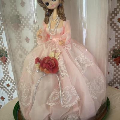 1960s Bradley Big Eyed Doll
